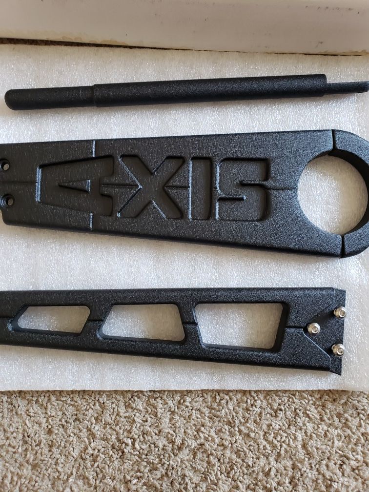 Axis boat mirror tower bracket