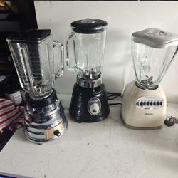 Oyster Blenders Lot Of 3