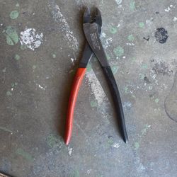 Vintage Thomas & Betts Ty Rap ~ STA KON ~ ABC ~ Lug Crimper Pliers Cutters, USA