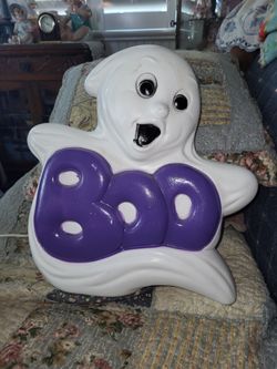 Blow mold light up window/ wall decor