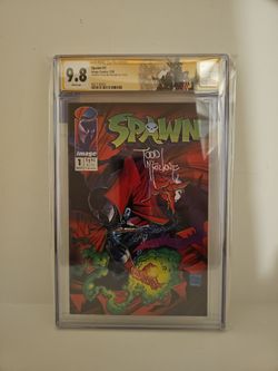Spawn 1 CGC Signature Series Todd McFarlane