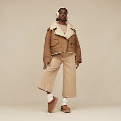 UGG - Tazz II Platform Slippers Slides - Chestnut - Women’s Size 7