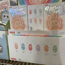 AUTHENTIC Labubu Exciting Macarons MAC Have A Seat HAS Big Into Energy BIE Brand New