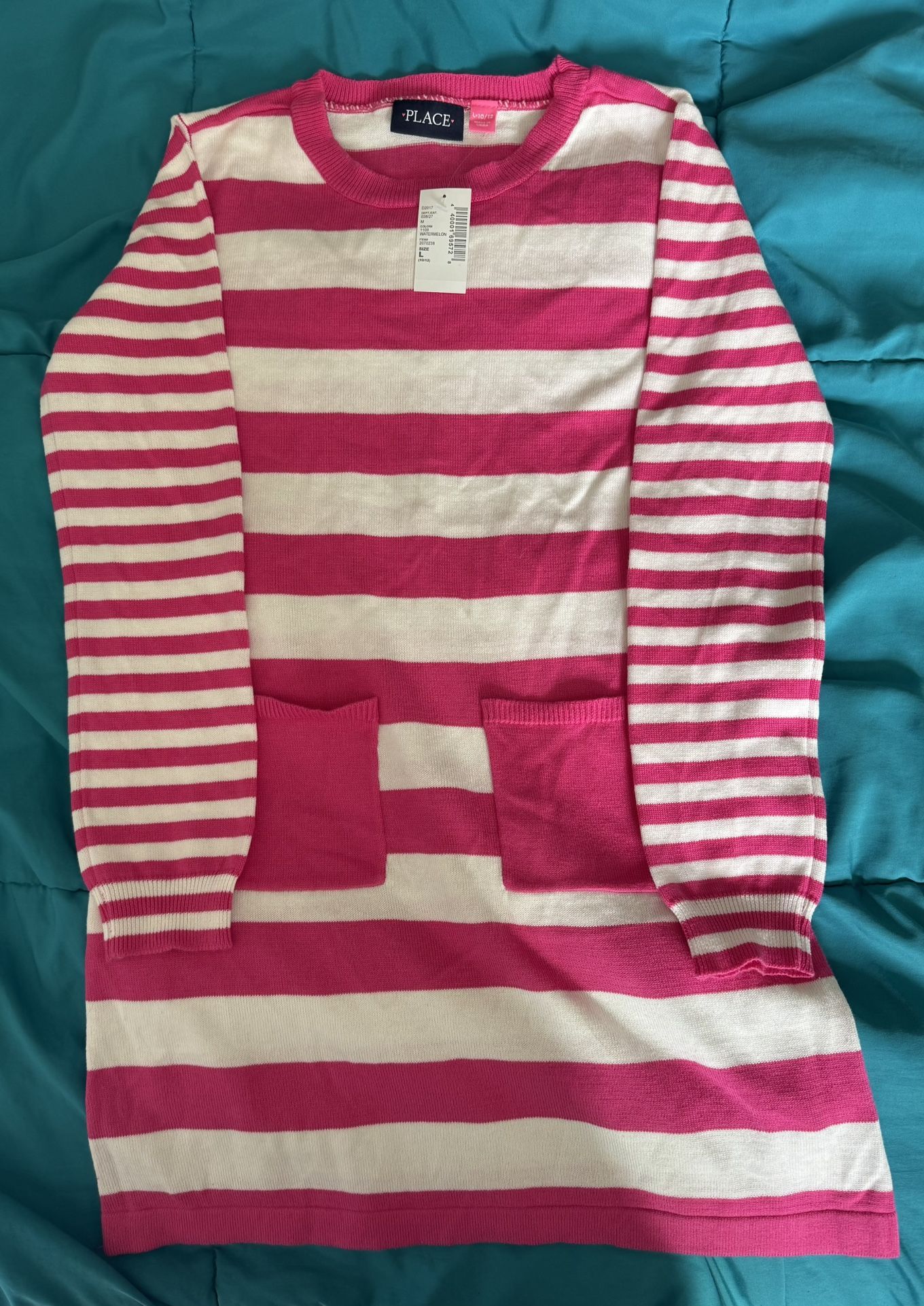 New The Children’s Place Size 10/12 Sweater Dress
