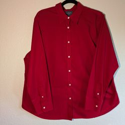 Chaps Classic Fit Twill Men's Long Sleeve Button Down Shirt Brand New 🆕