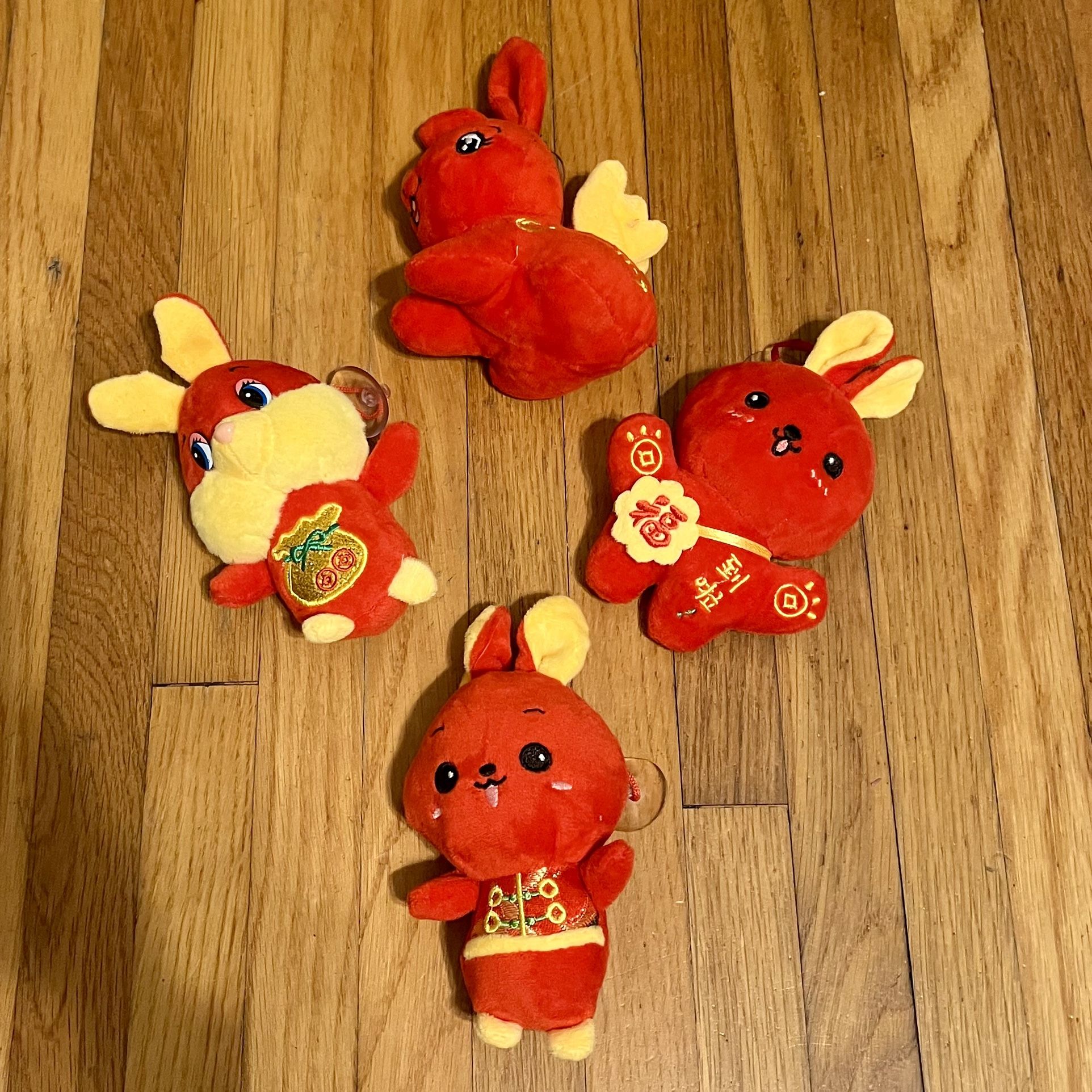 4 Chinese New Year - Year of the Rabbit Plushie
