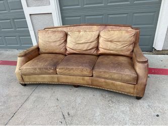 Hancock&Moore Vintage Genuine Leather Couch