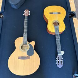 Acoustic Guitars W/ Case
