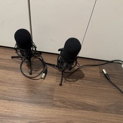 Audio-Technica Condenser Mics (2)