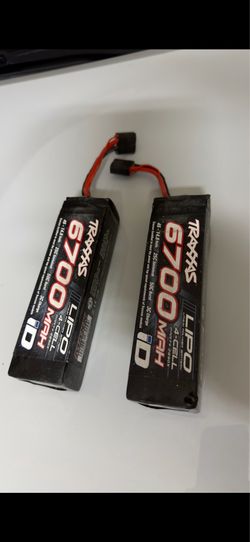 Traxxas 4s 6700 mah batteries