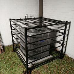 A/C cages, gates and burglar bars
