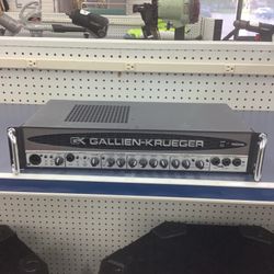 Go Gallien-Krueger Bi Amp Bass Amplifier