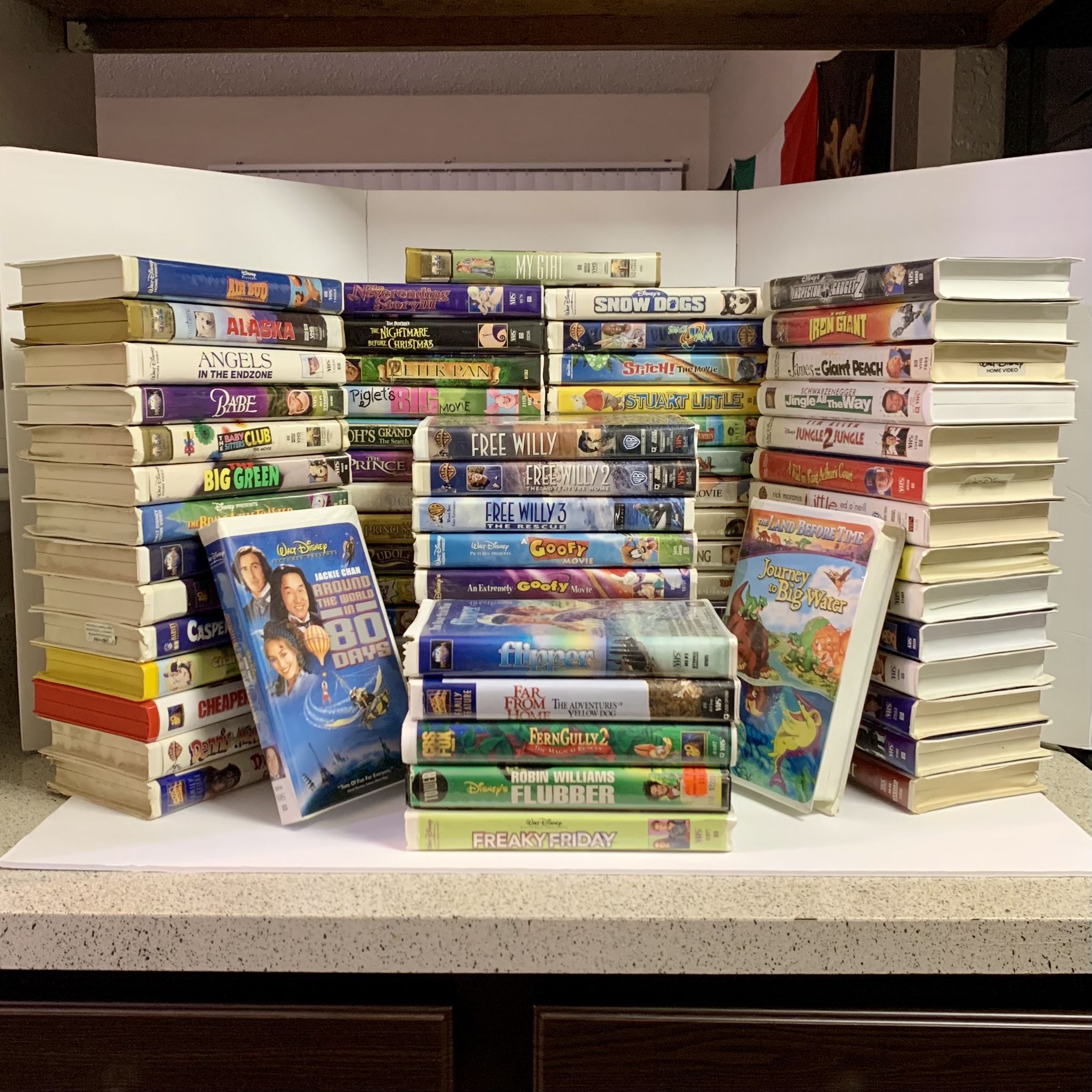 FAMILY & KIDS VHS TAPE LOT