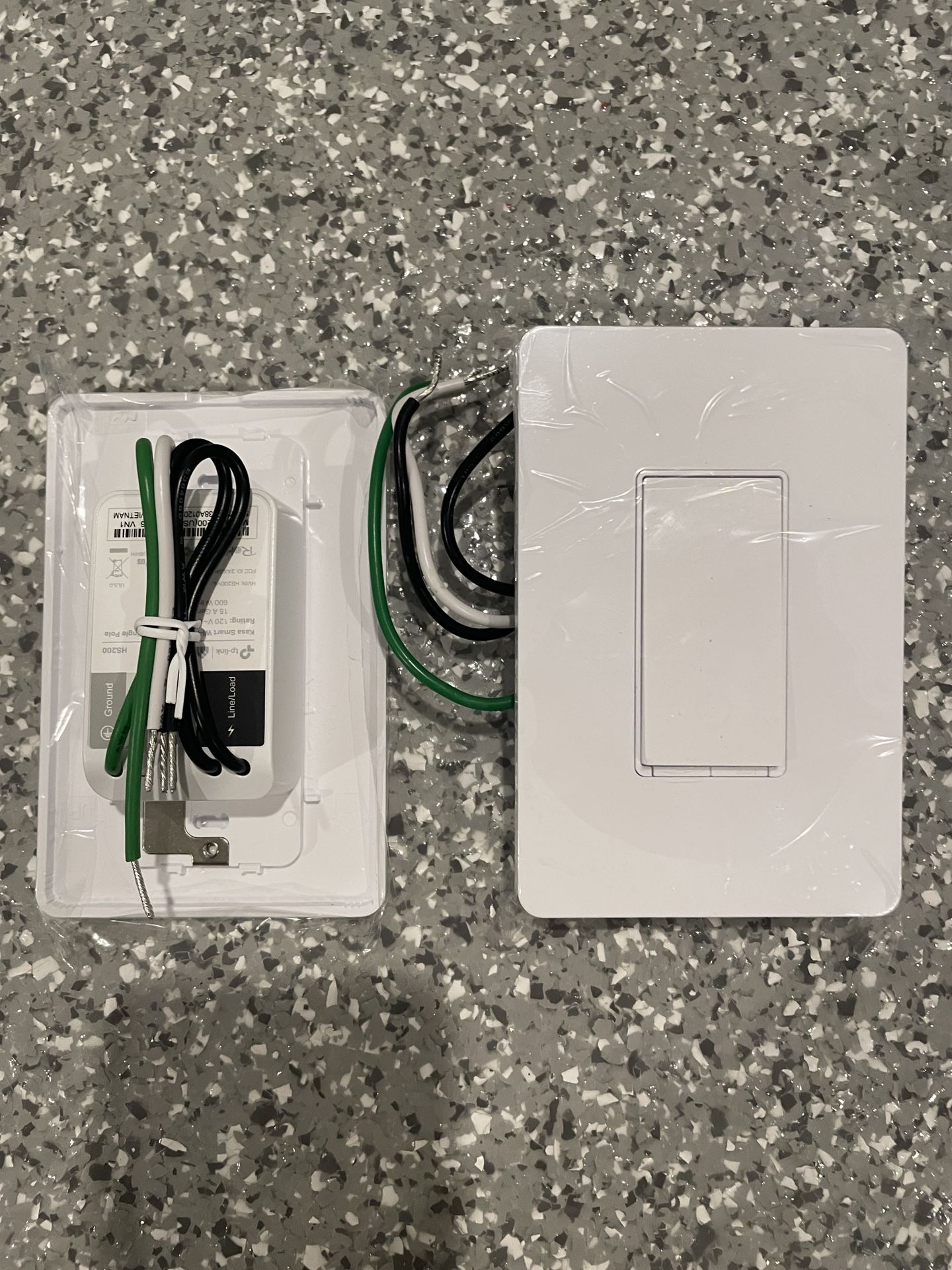 Kasa Smart Light Switch HS200P3, Single Pole, Needs Neutral Wire, 2.4GHz Wi-Fi Light Switch Compatible with Alexa and Google Home