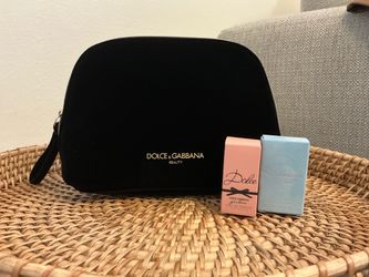 Dolce and Gabbana Pouch w/ 2 minis