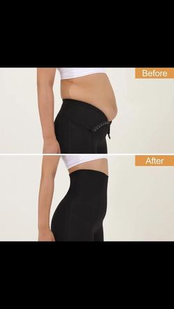 Faja High Waisted Compression Shorts Black Large