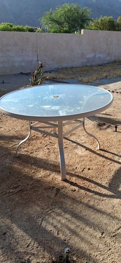 Glass table