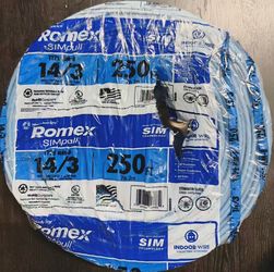romex 14/3 250ft 95$