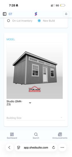 10’x12’ Studio Cabin | Rent to Own