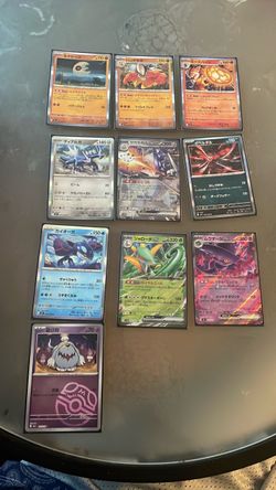 Japanese Pokémon Cards Lot of 10