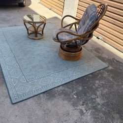 Silla,mesita Y Carpet 