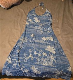 Vintage Archived Harley Davidson Halter Dress