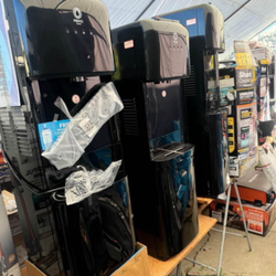 Primo Water® Black Bottom Load Classic Hot and Cold 2 Temp Water Dispenser with High Dispensing Area