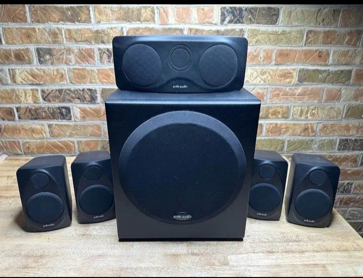 Polk Audio Surround Sound Home Stereo Speaker Set