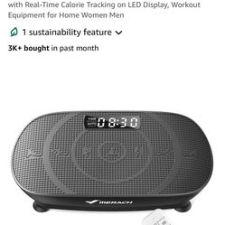 MERACH Vibration Plate Exercise Machine 