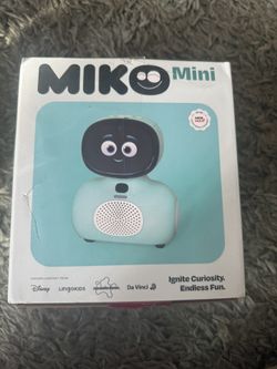 Miko Mini with 30 Days Free Miko Max: AI Robot for Kids | Fosters STEAM Learning & Education | Packed with Games, Dance, Singing | Child-Safe Conversa