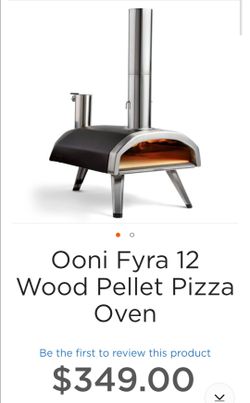 Oona frya 12 wood burning pizza oven