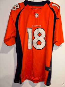 Peyton manning large Denver broncos jersey plus sling backpack
