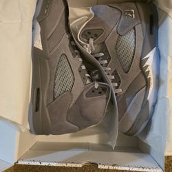 Jordan 5 Wolf Grey Size 12