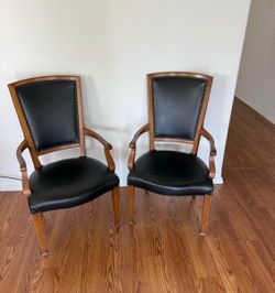 Set of 2 Executive client armchairs