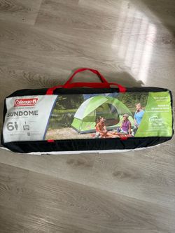 Coleman 6 person tent
