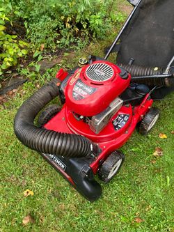 Self-Propelled Leaf Vacuum Machine