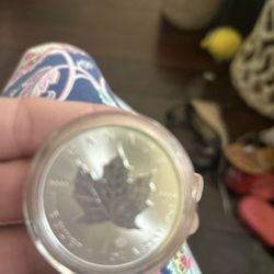 Silver Coin Canadian 1 Ounce Of Silver With Prince Charles