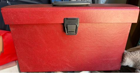 Bill Organizer - Red Accordion Organizer