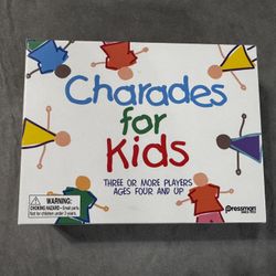 NEW Charades For Kids Game