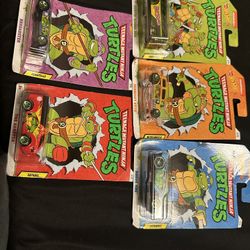 Hot wheels/TMNT SET OF 5
