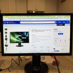 ASUS 24” VG248QE 144Hz Gaming Monitor