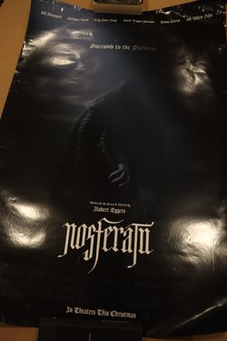 Movie Poster 27x40 – Nosferatu 2024 – Double-Sided
