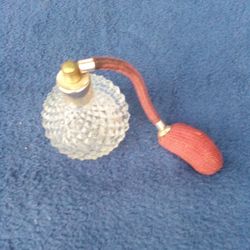 Antique Round Perfume Bottle .