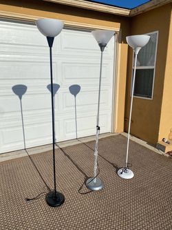 3 floor lamps
