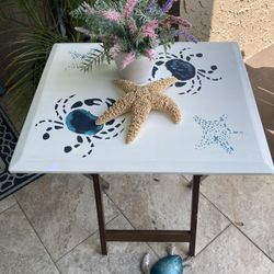 4 Tv Tray Tables And Stand 