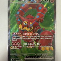 Volcanion ex 177/159 Ultra Rare Pokemon Card NM 