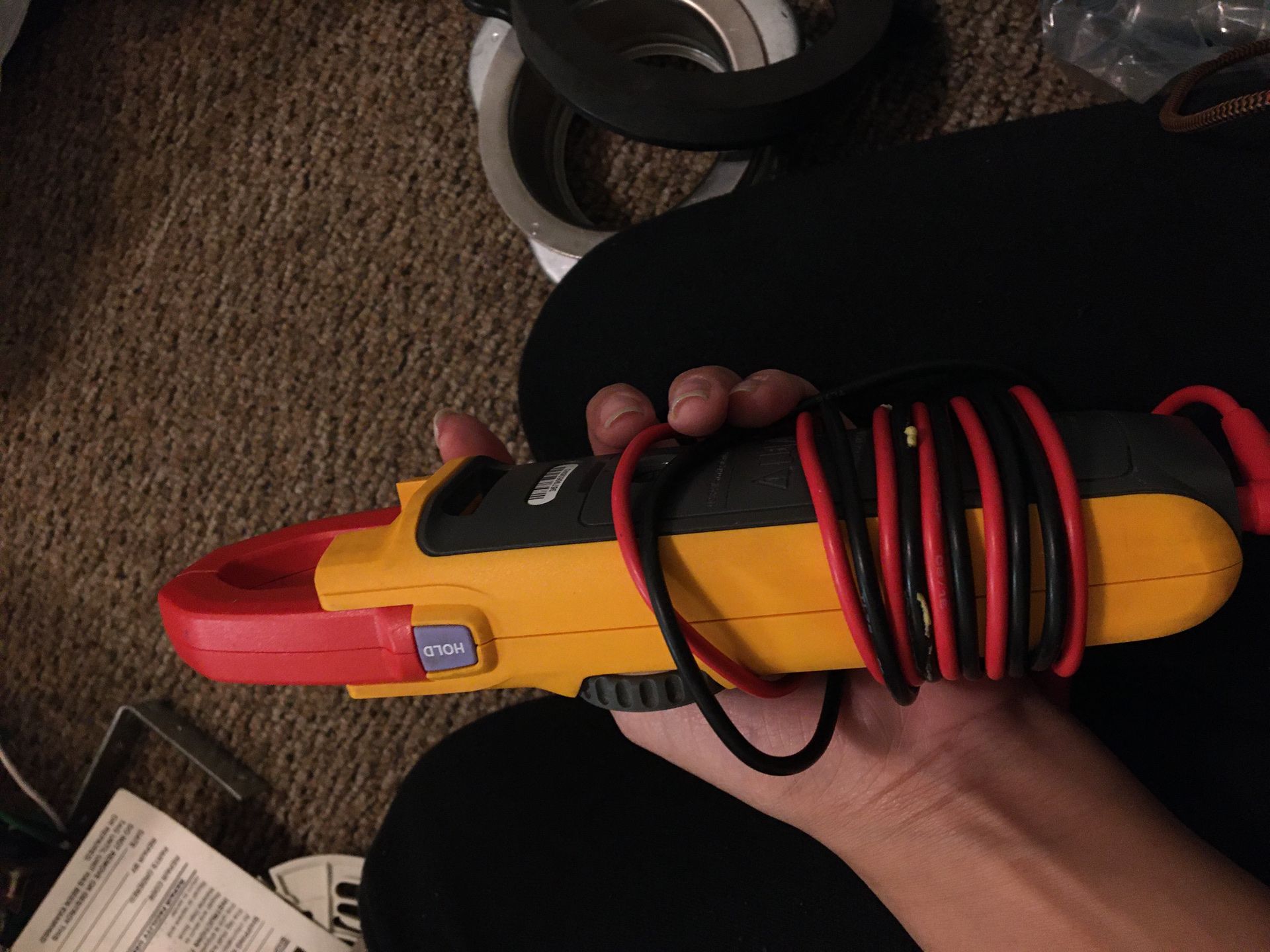 Fluke HVAC clamp meter