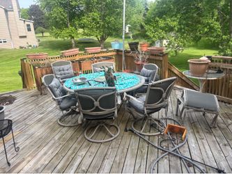 Out door patio set