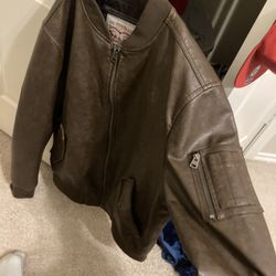 Leather Brown Jacket