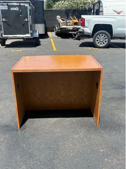 Nice Real Wood Desk-$20